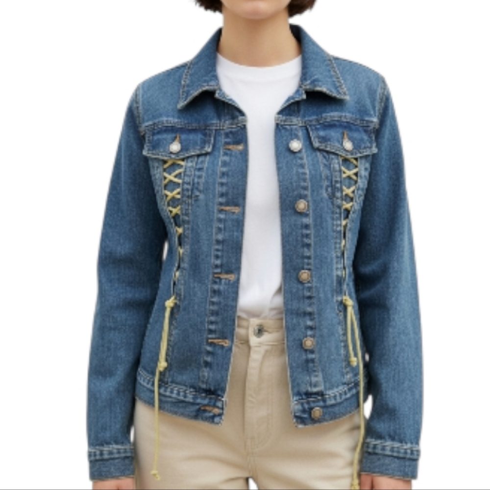 Vintage (Y2K) Faded Glory Denim Jacket Size Medium.